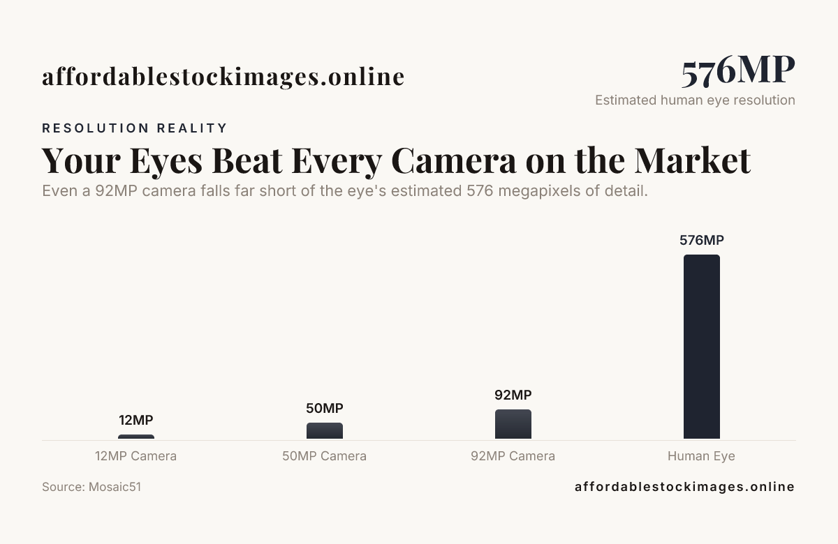 Your Eyes Beat Every Camera on the Market  data from Mosaic51
