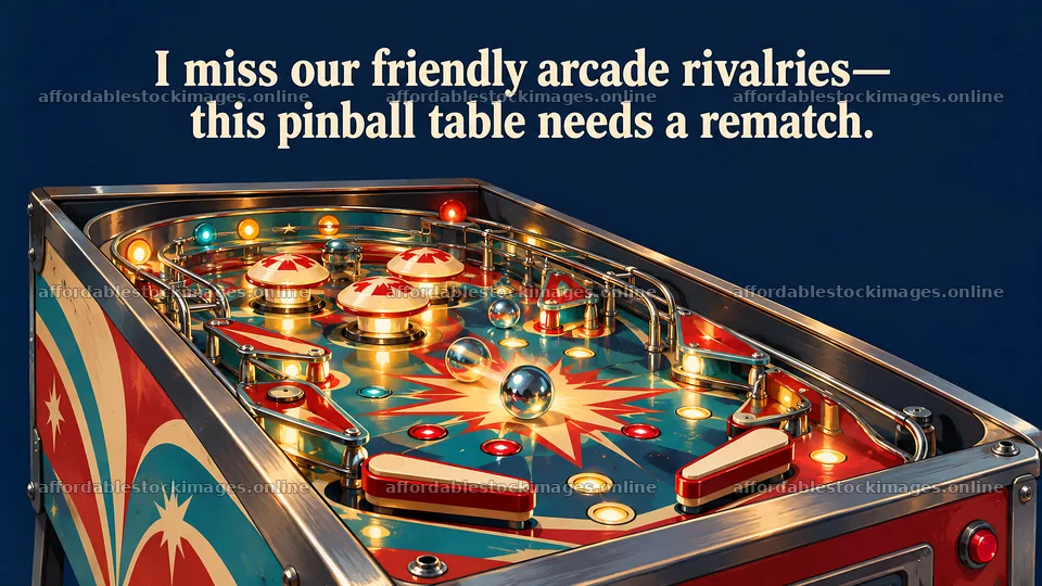 I Miss Our Friendly Arcade Rivalries – stock images 10324x5812
