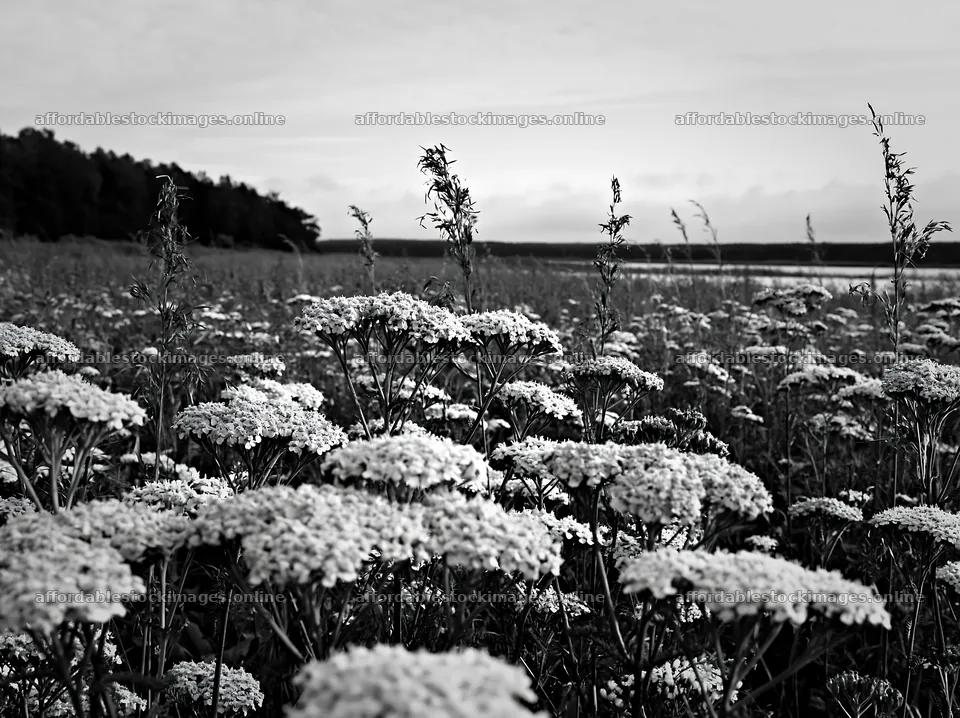 German lakeside meadow with blooming flowers and grass – stock images 9174x6866