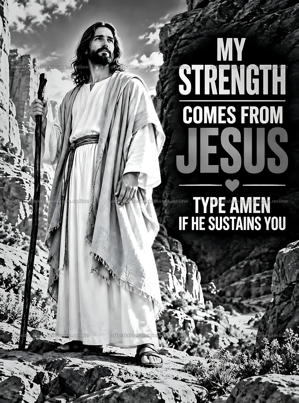Strength in the wilderness – stock images 6836x9216
