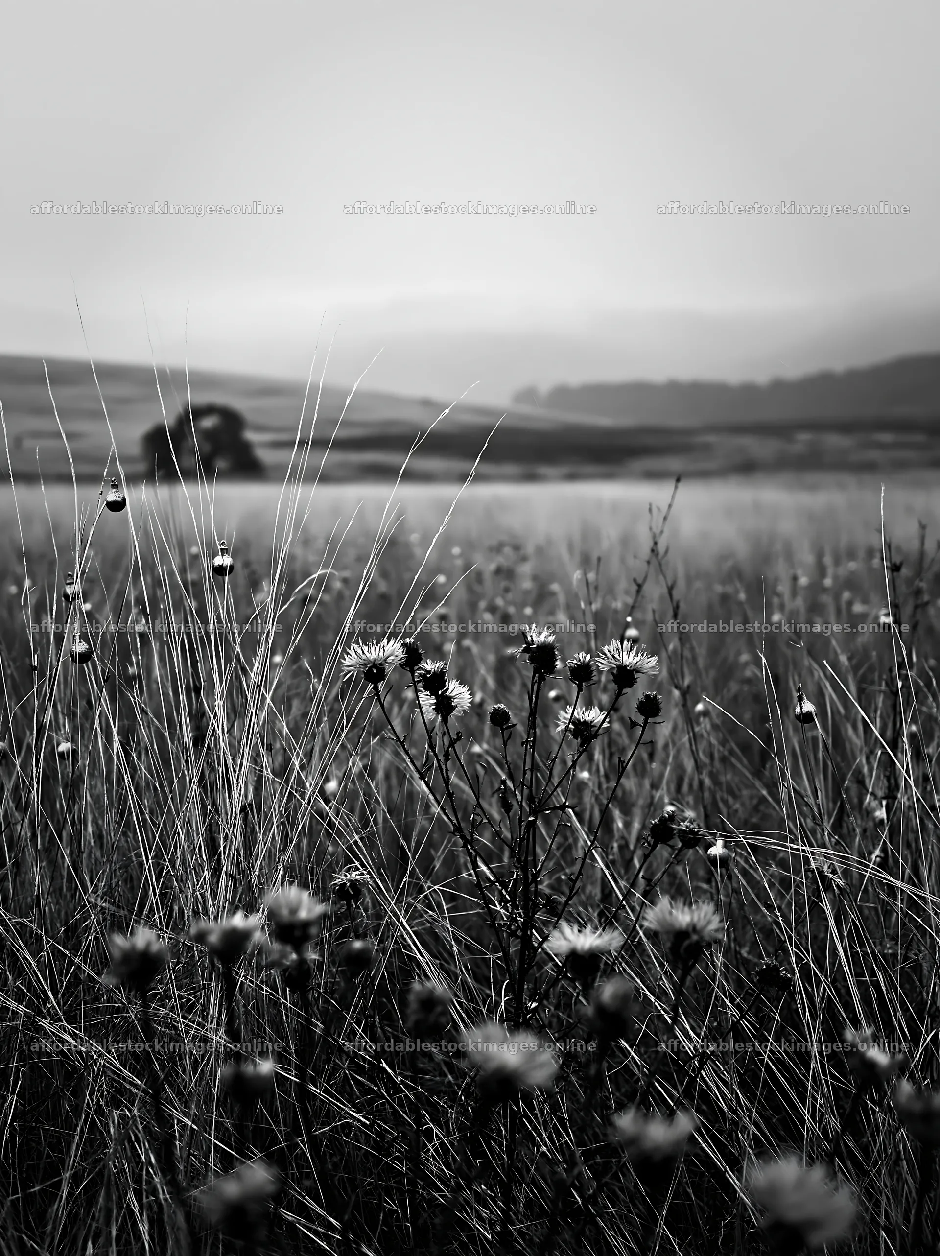 Open winter meadow with grasses and baubles during Christmas – stock images 6866x9174