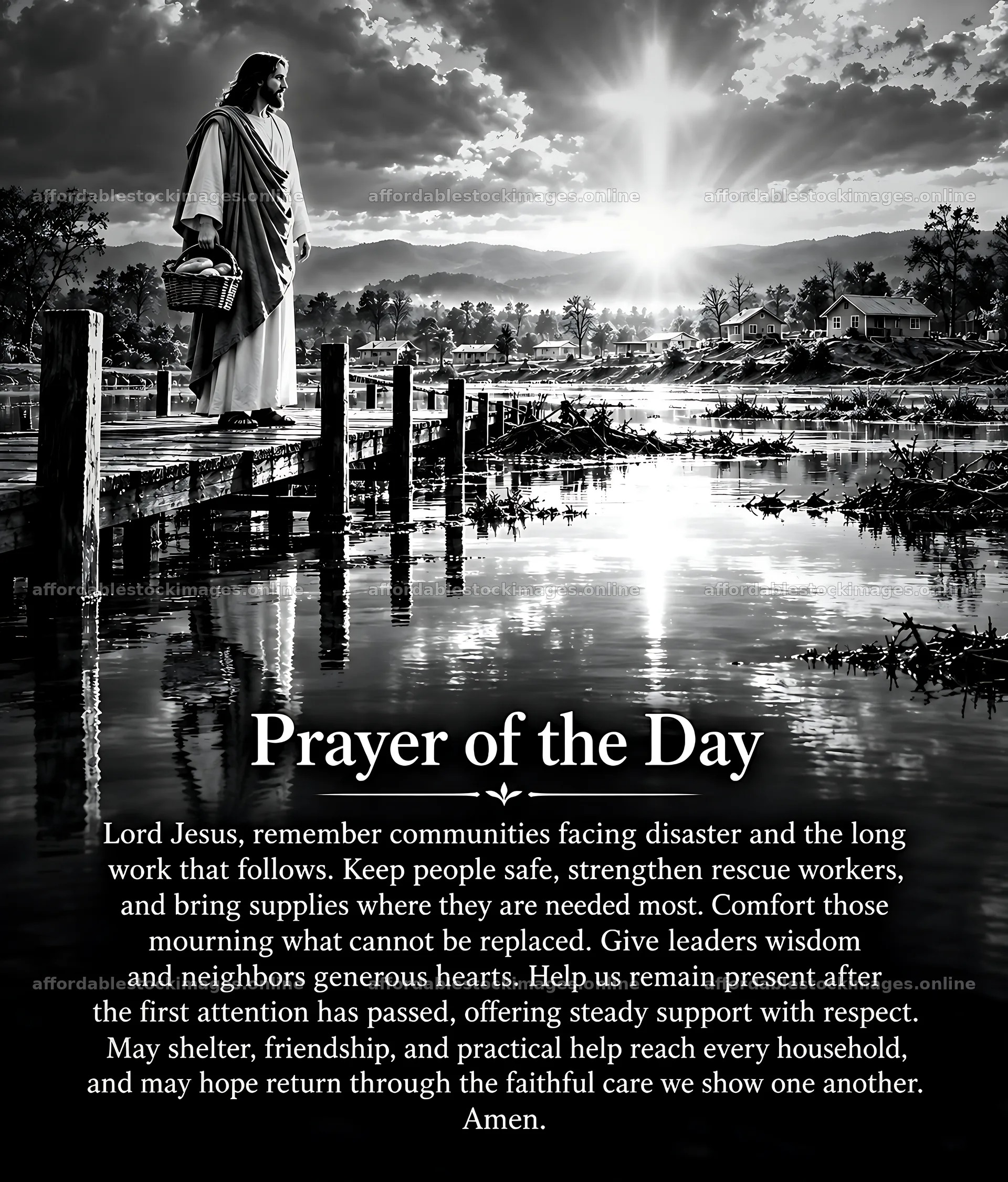 Hope on the floodplain – stock images 7330x8596