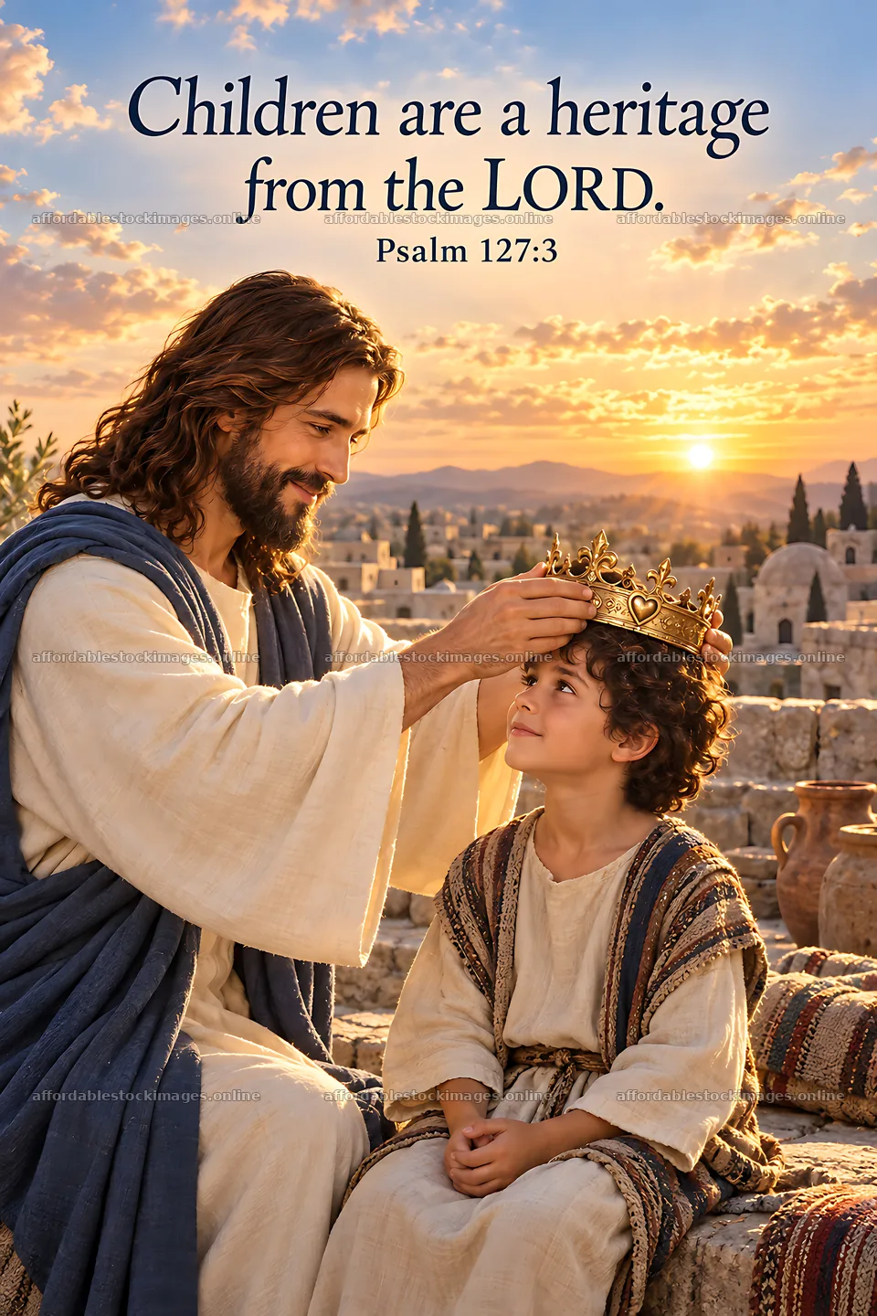 Crowned on the rooftop – stock images 6480x9722