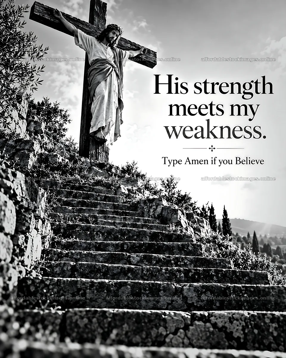 Strength on the stone steps – stock images 7100x8872
