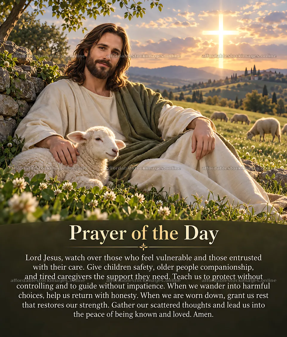 Rest in the Shepherd's Field at sunset with sheep nearby – stock images 7330x8596