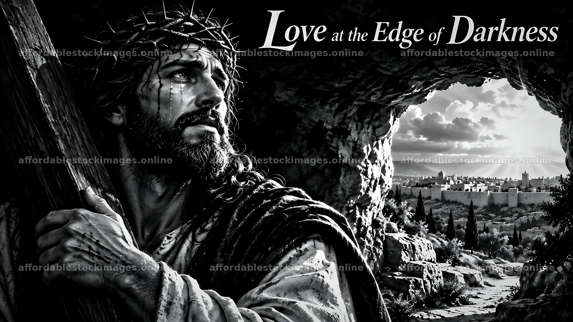Love at the edge of darkness – stock images 10580x5954