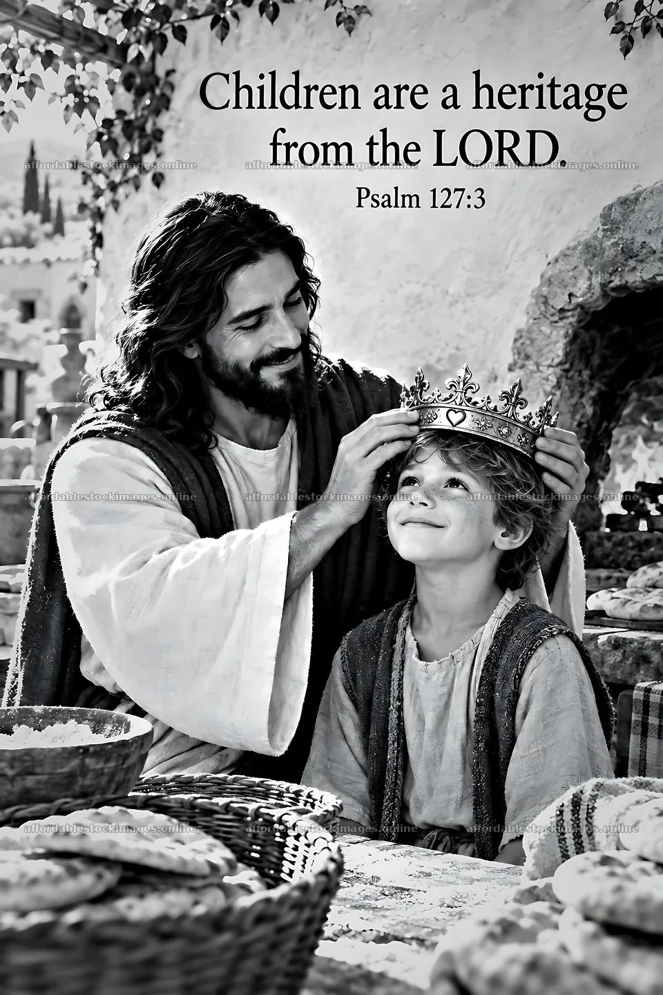 Blessing at the bread oven – stock images 6480x9722