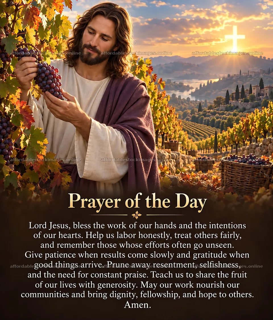Blessing in the vineyard – stock images 7330x8596