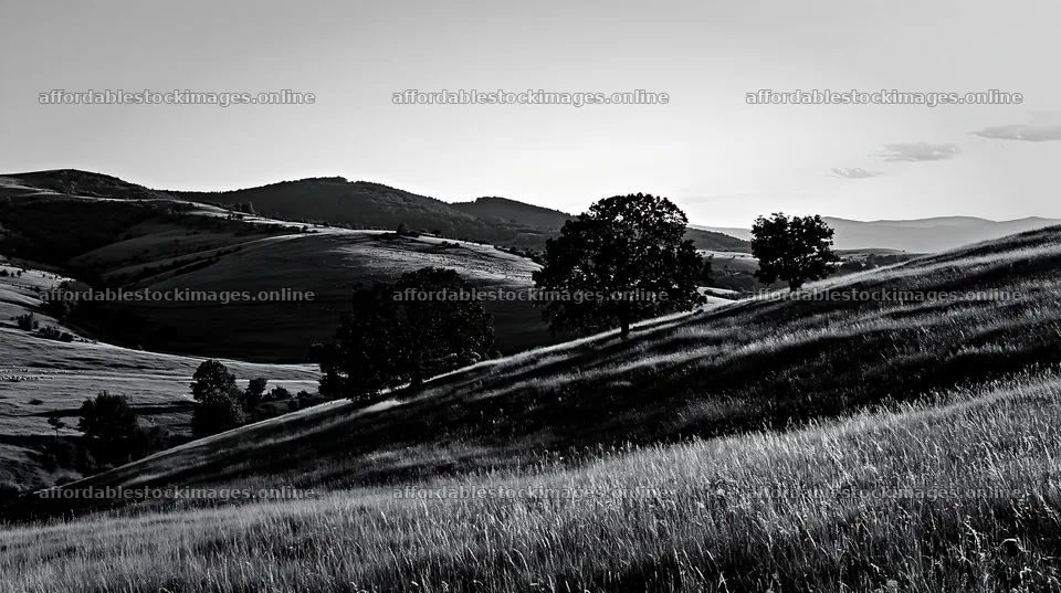 Summer hay meadows in Transylvania under clear sky – stock images 10608x5938