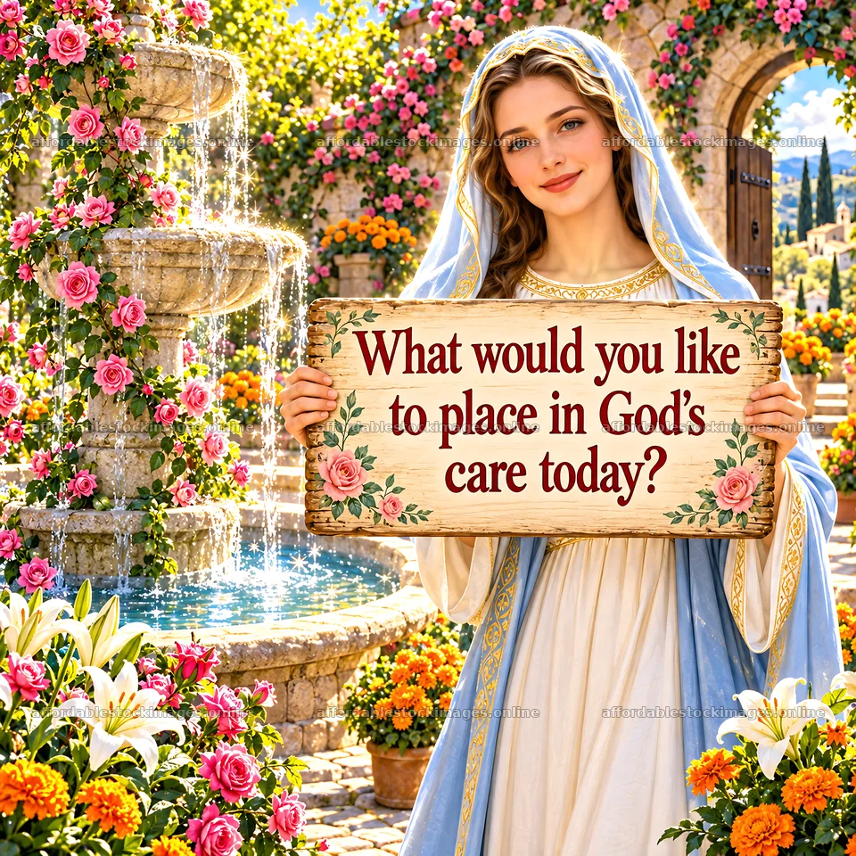 Jesus Christ welcomes with a sign about God's care – stock images 7746x7746