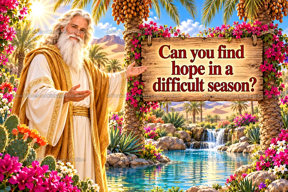 Jesus Christ offering hope in a difficult season – stock images 9487x6325