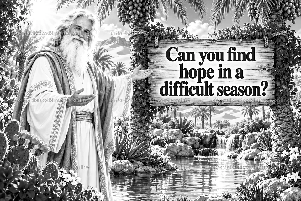 Jesus Christ offering hope in a difficult season – stock images 9487x6325