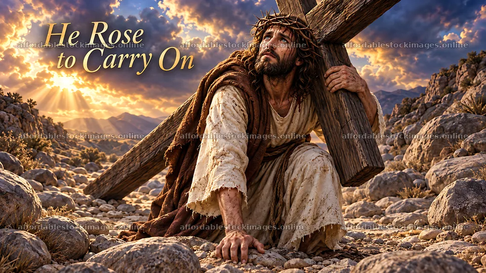 He rose to carry on – stock images 10580x5954